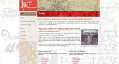 Desktop Screenshot of historiadelasmerindades.com